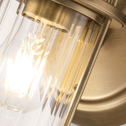 Quoizel - Koupelnové nástěnné svítidlo RIGGS 1xE27/40W/230V IP44