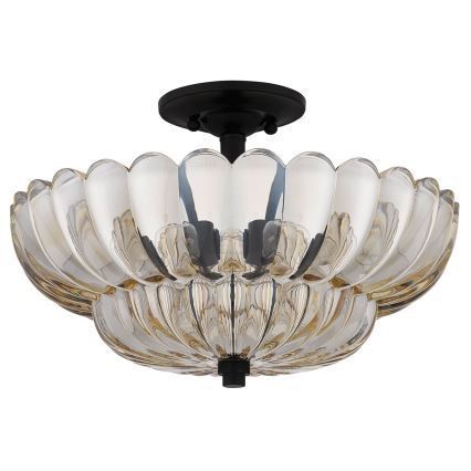 Quoizel - Stropní svítidlo WHITECAP 4xE14/40W/230V pr. 39,5 cm