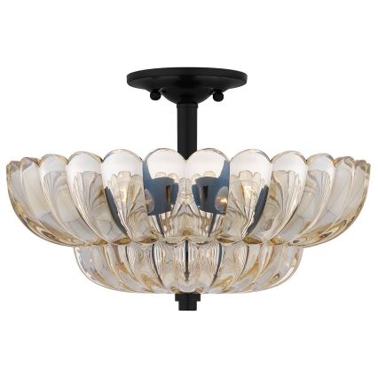 Quoizel - Stropní svítidlo WHITECAP 4xE14/40W/230V pr. 39,5 cm