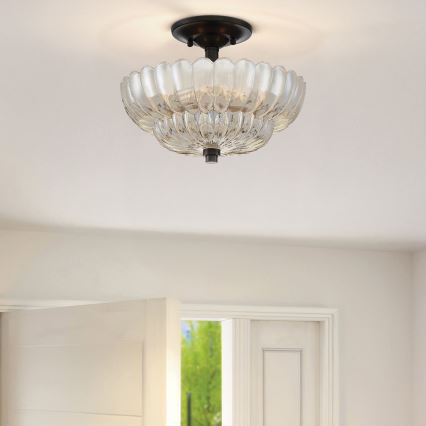 Quoizel - Stropní svítidlo WHITECAP 3xE14/40W/230V pr. 29,7 cm