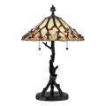 Quoizel - Stolní lampa Tiffany WHISPERING 2xE27/60W/230V