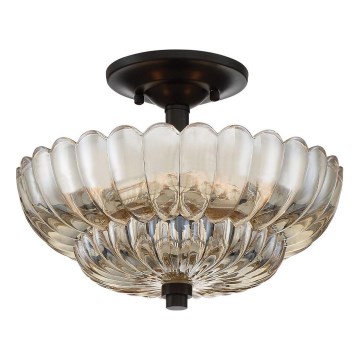 Quoizel - Stropní svítidlo WHITECAP 3xE14/40W/230V pr. 29,7 cm