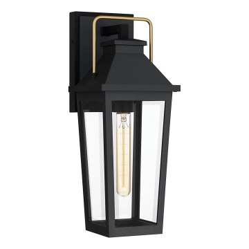 Quoizel - Venkovní nástěnné svítidlo BUCKLEY 1xE27/40W/230V IP44 černá