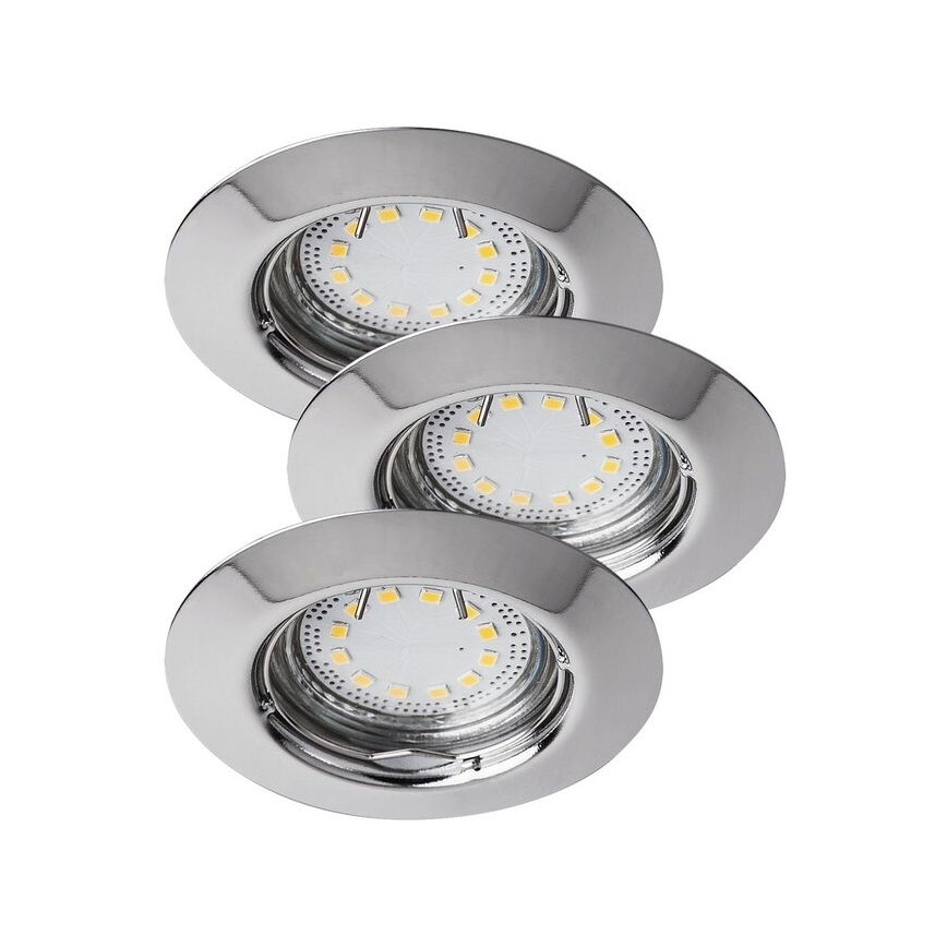 Rabalux - SADA 3xLED Koupelnové podhledové svítidlo 3xGU10/3W/230V IP44