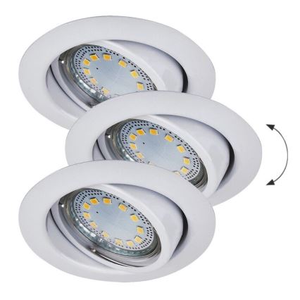 Rabalux - SADA 3xLED Podhledové svítidlo 3xGU10/3W/230V IP40