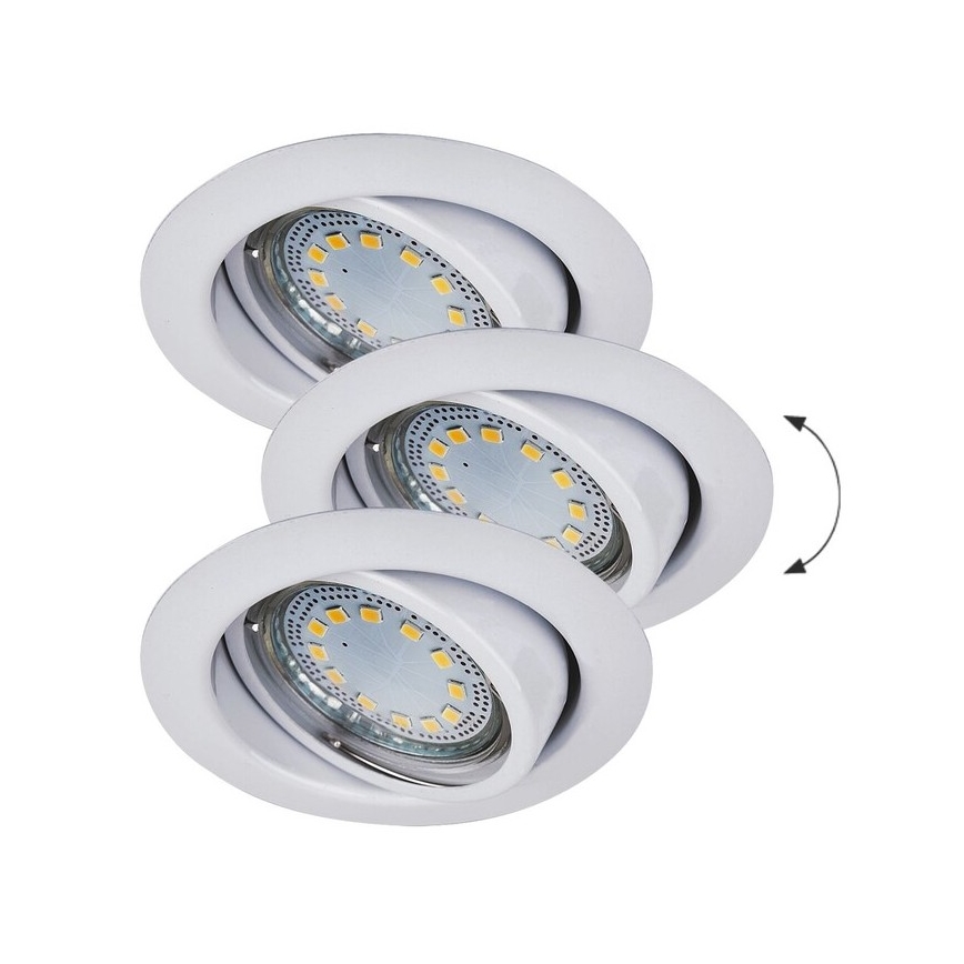 Rabalux - SADA 3xLED Podhledové svítidlo 3xGU10/3W/230V IP40