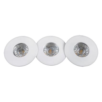 Rabalux - SADA 3xLED Koupelnové podhledové svítidlo 3xLED/4W/230V IP44