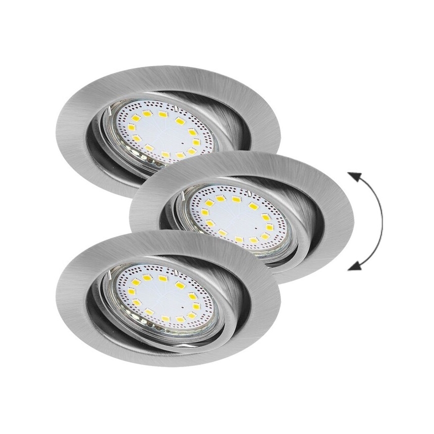 Rabalux - SADA 3xLED Podhledové svítidlo 3xGU10/3W/230V IP40
