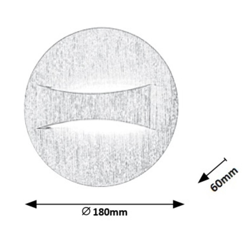 Rabalux - LED Nástěnné svítidlo LED/6W/230V