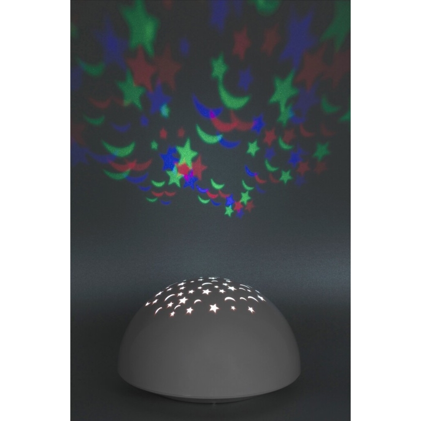 Rabalux - LED Noční světlo RGB LED/0,5W/3xAA