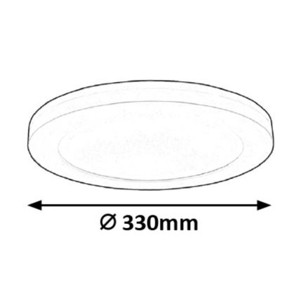 Rabalux - LED Stropní svítidlo se senzorem LED/30W/230V 33 cm