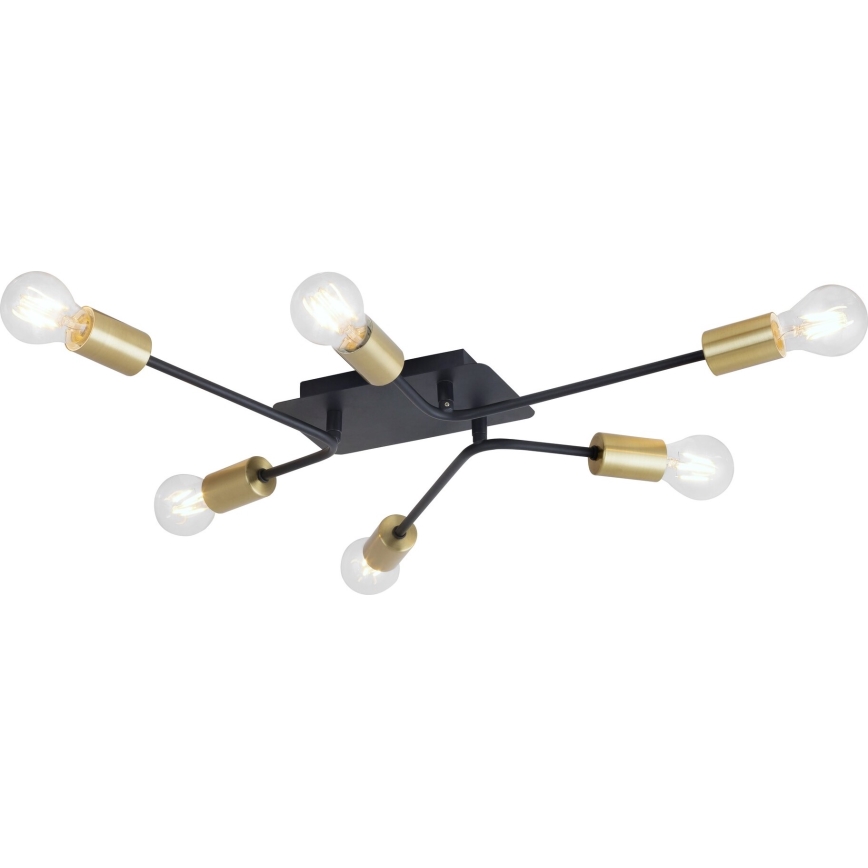 Rabalux 2103 - Lustr přisazený LANNY 6xE27/15W/230V