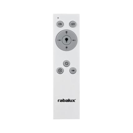 Rabalux - LED Stmívatelné stropní svítidlo LED/40W/230V 3000-6500K černá + dálkové ovládání