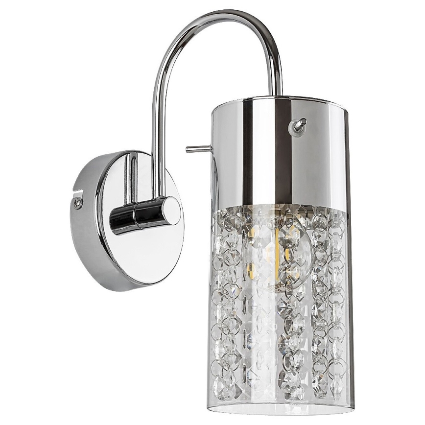 Rabalux - Koupelnové nástěnné svítidlo 1xE14/40W/230V IP44 lesklý chrom