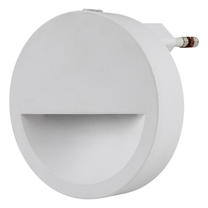 Rabalux - LED Noční světlo se senzorem soumraku LED/0,5W/230V 3000K pr. 65 mm