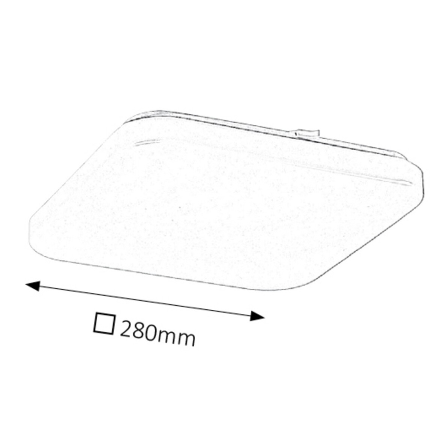 Rabalux - LED Stropní svítidlo LED/20W/230V 28x28 cm