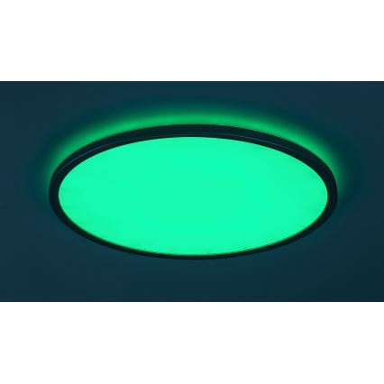 Rabalux - LED RGB Stmívatelné stropní svítidlo LED/22W/230V Wi-Fi + dálkové ovládání