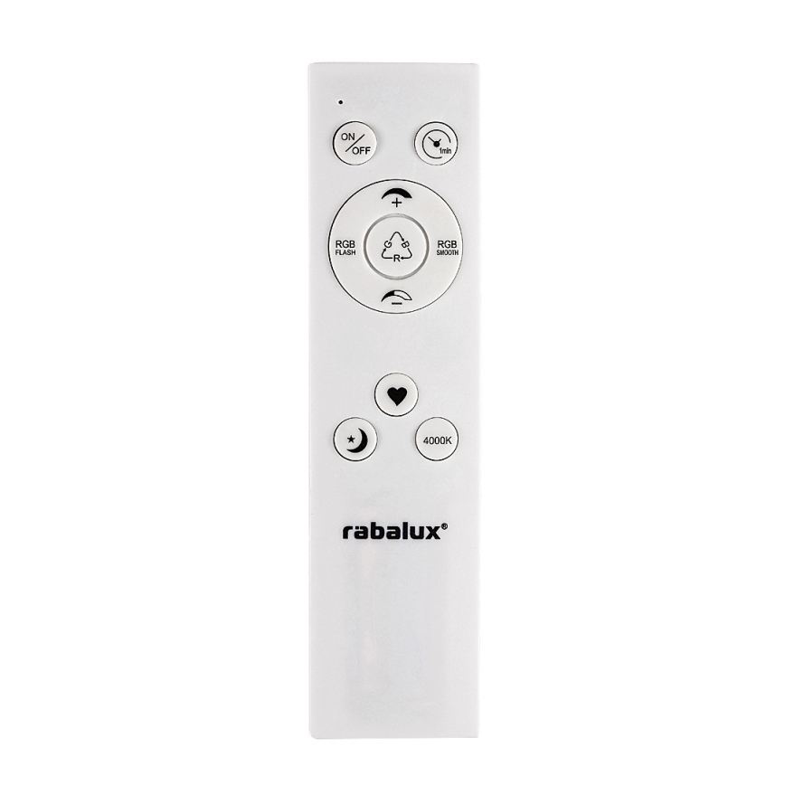 Rabalux - LED RGB Stmívatelné stropní svítidlo LED/22W/230V Wi-Fi Tuya + dálkové ovládání
