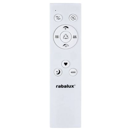Rabalux - LED RGB Stmívatelné stropní svítidlo LED/22W/230V Wi-Fi Tuya + dálkové ovládání