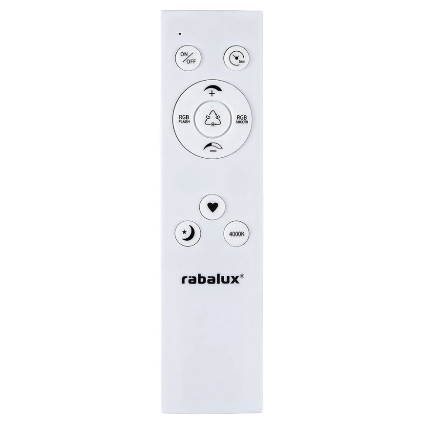 Rabalux - LED RGB Stmívatelné stropní svítidlo LED/22W/230V Wi-Fi Tuya + dálkové ovládání