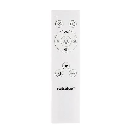Rabalux - LED RGB Stmívatelné stropní svítidlo LED/22W/230V Wi-Fi Tuya + dálkové ovládání