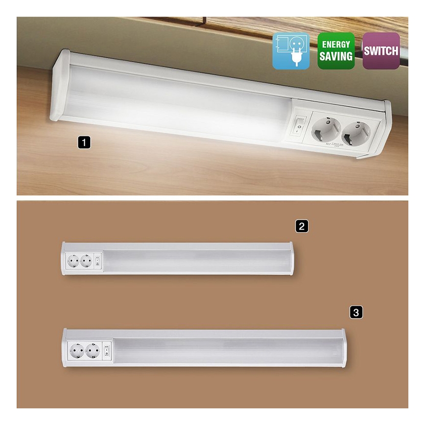Rabalux - Podlinkové svítidlo G13/15W/230V