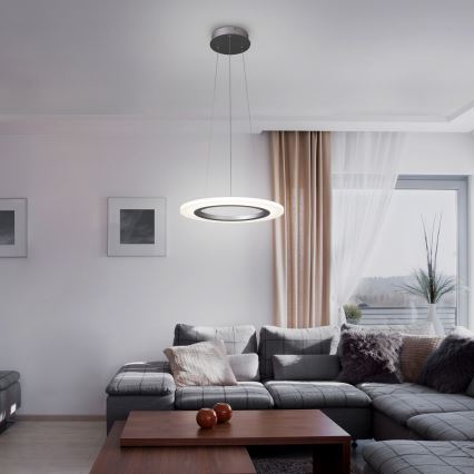Rabalux - LED Lustr LED/20W/230V stříbrná
