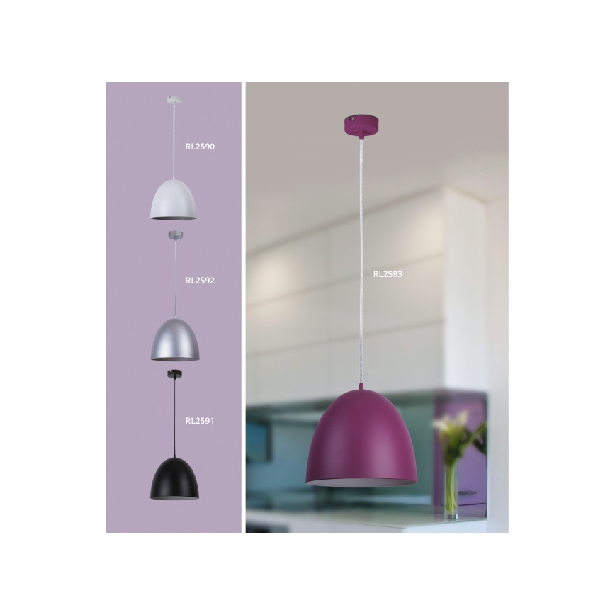 Rabalux - Lustr OLIVIA 1xE27/60W/230V