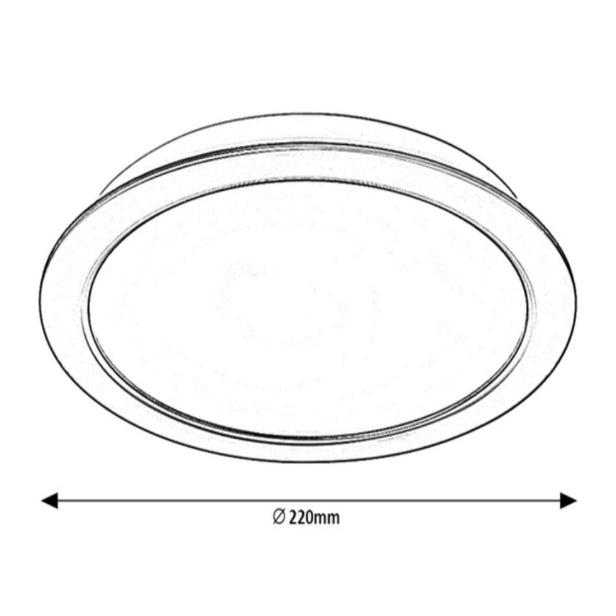 Rabalux - LED Podhledové svítidlo LED/24W/230V pr. 22 cm