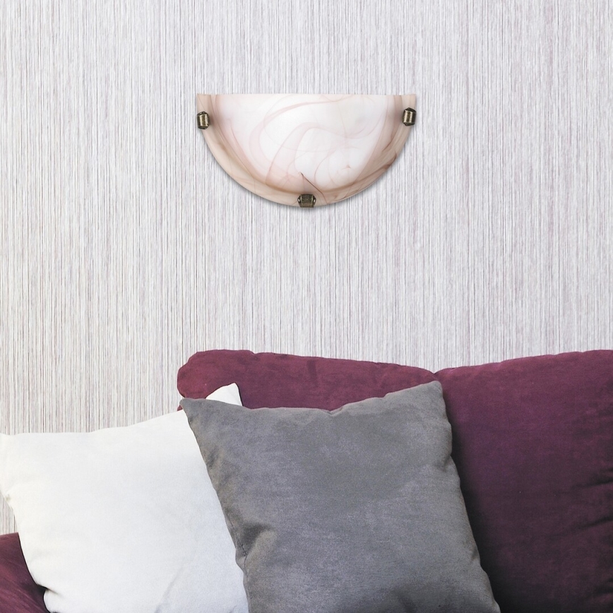 Rabalux - Nástěnné svítidlo 1xE27/60W/230V alabastrové sklo