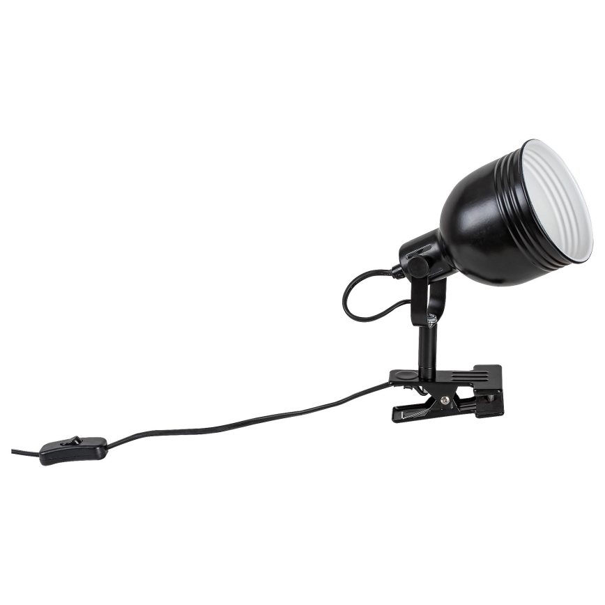 Rabalux - Lampa s klipem 1xE14/25W/230V černá
