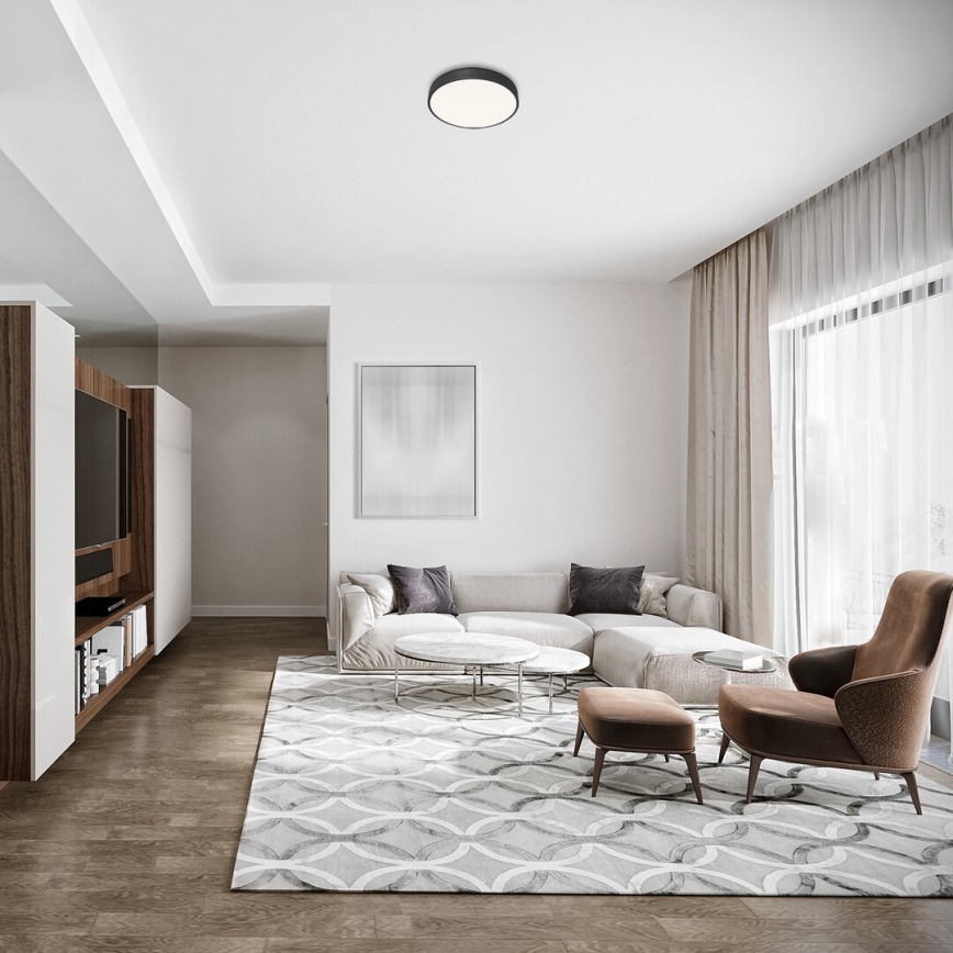 Rabalux - LED Stropní svítidlo LED/36W/230V pr. 40 cm černá