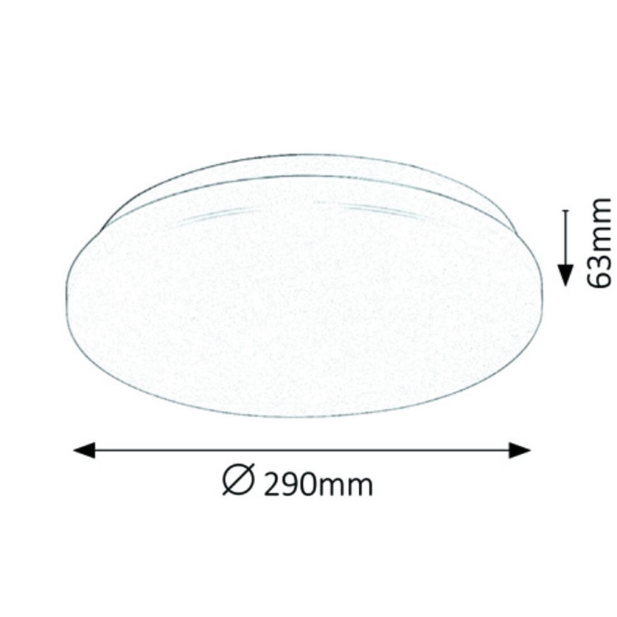 Rabalux - LED Stropní svítidlo LED/20W/230V pr. 29 cm