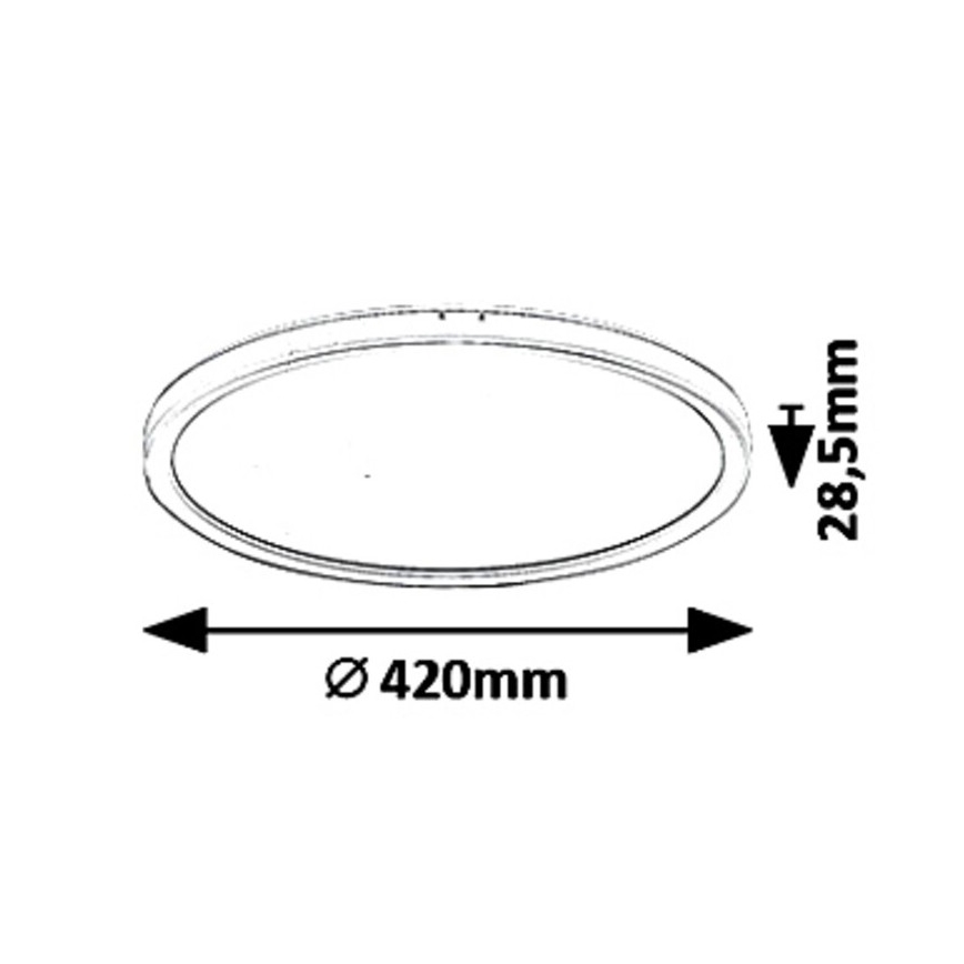 Rabalux - LED Stmívatelné stropní svítidlo LED/22W/230V