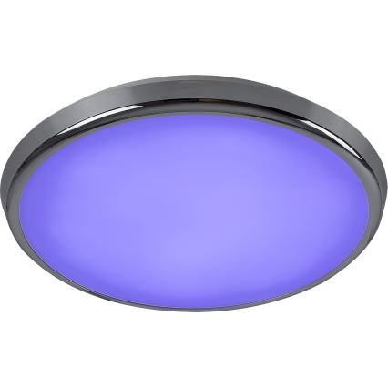 Rabalux - LED RGB Koupelnové stropní svítidlo LED/18W/230V pr. 30 cm 3000-6500K IP44 + dálkové ovládání
