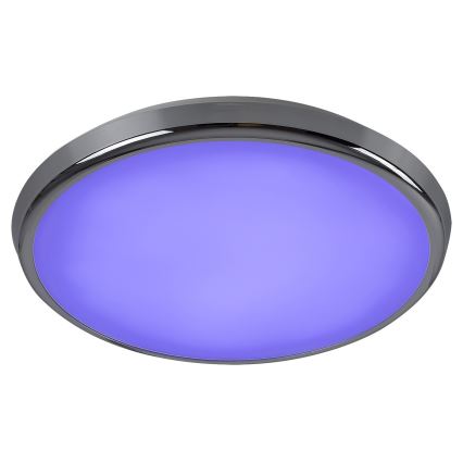 Rabalux - LED RGB Koupelnové stropní svítidlo LED/18W/230V pr. 30 cm 3000-6500K IP44 + dálkové ovládání