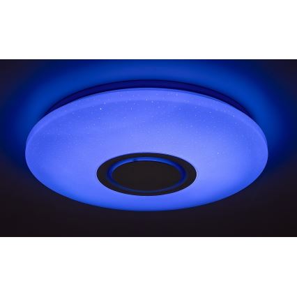 Rabalux - LED RGB Stmívatelné stropní svítidlo s reproduktorem LED/24W/230V + DO Wi-Fi