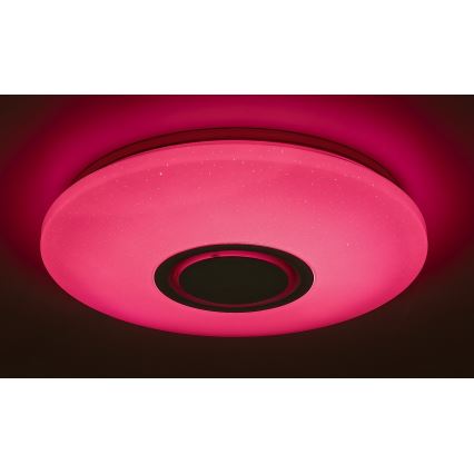 Rabalux - LED RGB Stmívatelné stropní svítidlo s reproduktorem LED/24W/230V + DO Wi-Fi