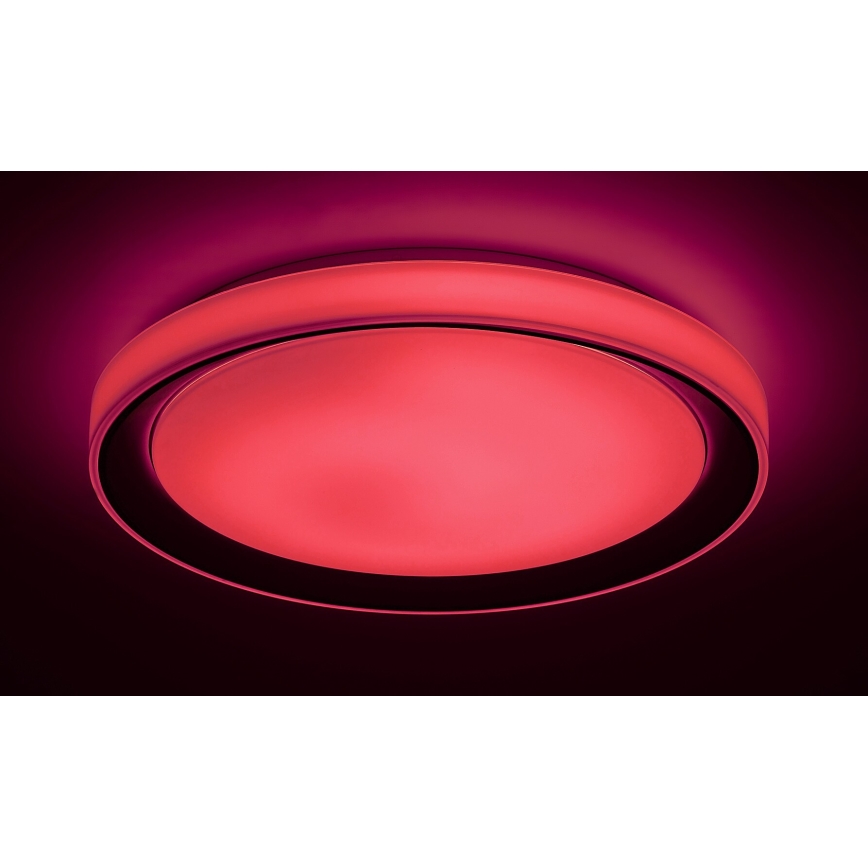 Rabalux - LED RGB Stmívatelné stropní svítidlo LED/40W/230V 2700-6500K Wi-Fi Tuya  + dálkové ovládání