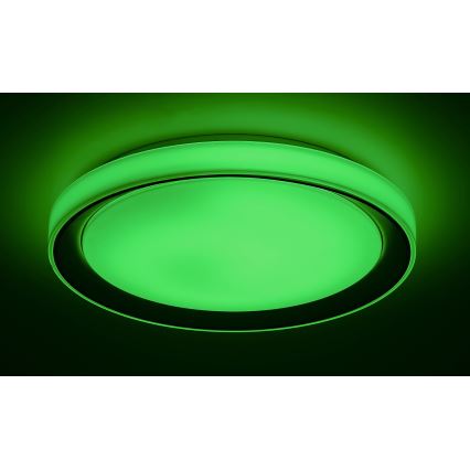 Rabalux - LED RGB Stmívatelné stropní svítidlo LED/40W/230V 2700-6500K Wi-Fi Tuya  + dálkové ovládání