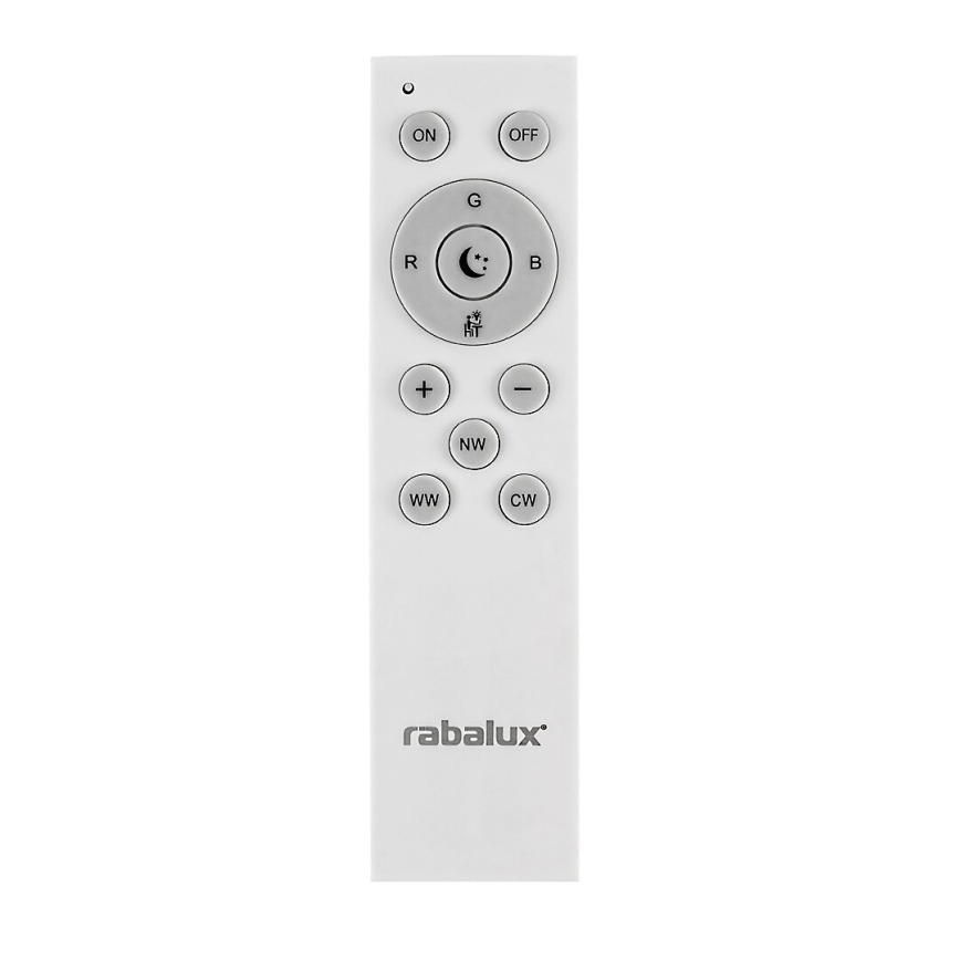 Rabalux - LED RGB Stmívatelné stropní svítidlo LED/40W/230V 2700-6500K Wi-Fi Tuya  + dálkové ovládání