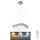 Rabalux 3927 - LED Stmívatelný lustr na lanku ADELINE LED/28W/230V hranatý 3000-6000K + DO