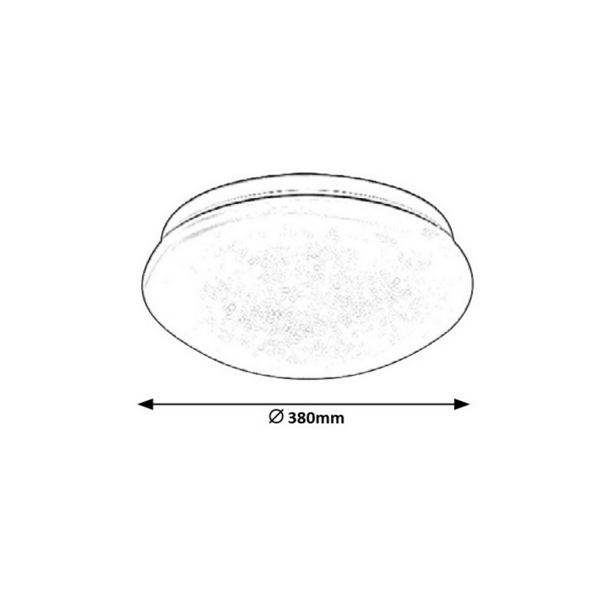 Rabalux - LED Stropní svítidlo LED/24W/230V