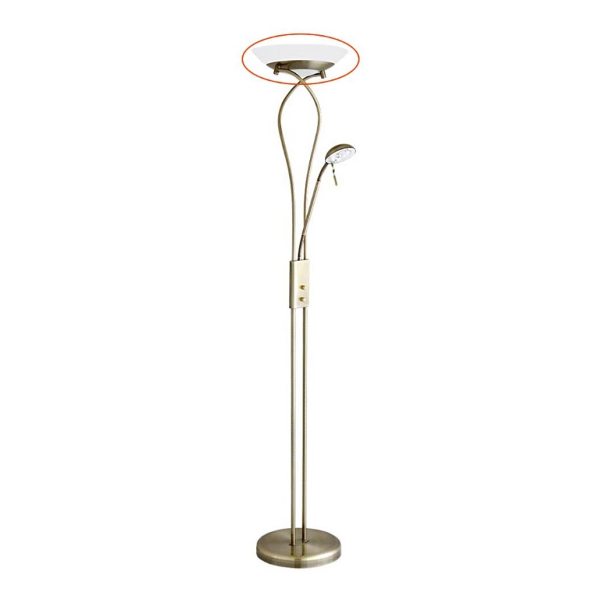 Rabalux 4078 - Náhradní sklo ke stojací lampě GAMMA R7s velké
