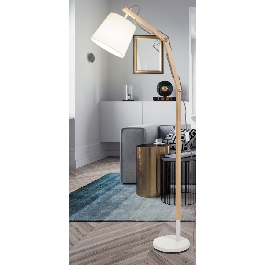 Rabalux - Stojací lampa 1xE27/60W/230V buk