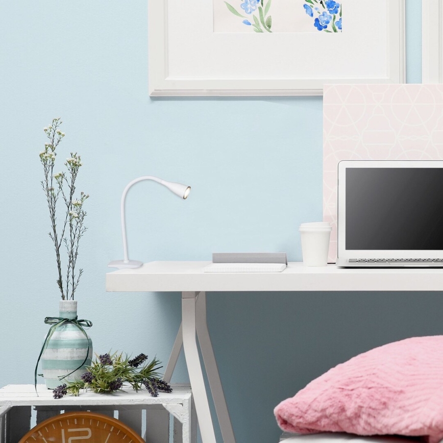 Rabalux 4196 - LED Stolní lampa s klipem JEFF 1xLED/4,5W/230V