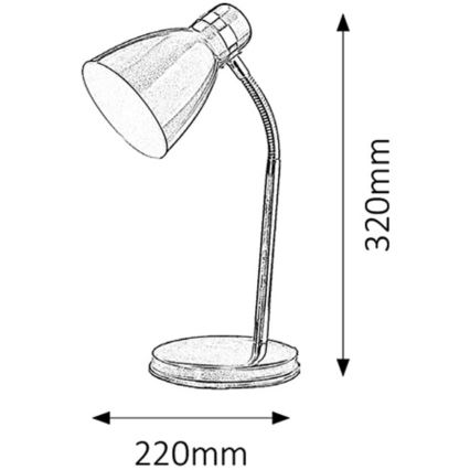 Rabalux - Stolní lampa 1xE14/40W/230V