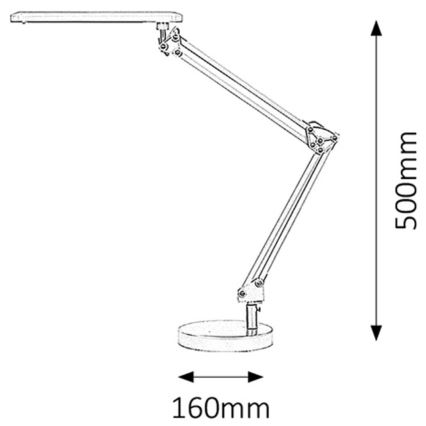 Rabalux - LED Stolní lampa 1xLED/5,6W/230V