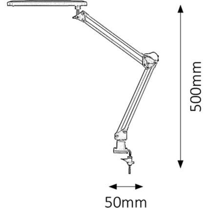 Rabalux - LED Stolní lampa LED/5,6W/230V