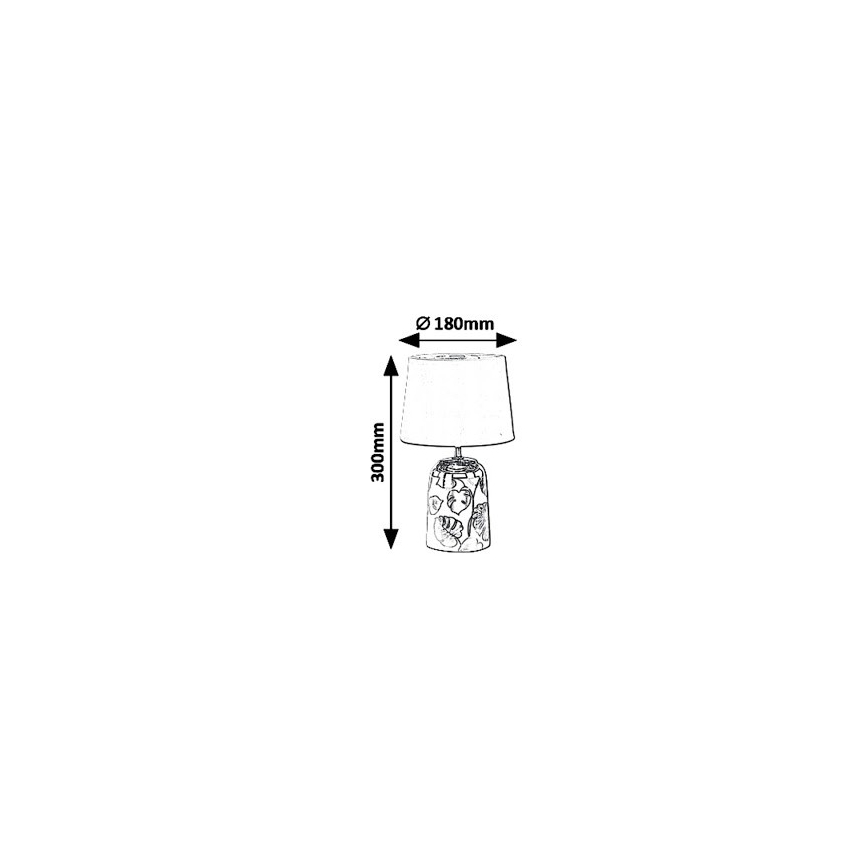 Rabalux - Stolní lampa 1xE14/40W/230V